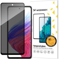 Wozinsky Wozinsky Privacy Glass szkło hartowane Samsung Galaxy A53 5G z filtrem Anti Spy prywatyzujące