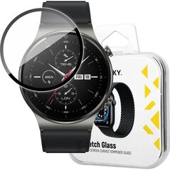 Wozinsky Wozinsky Watch Glass hybrydowe szkło do Huawei Watch GT 2 46 mm czarny