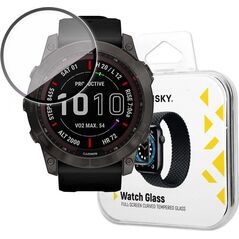 Wozinsky Wozinsky Watch Glass hybrydowe szkło do Garmin Fenix 7 czarny