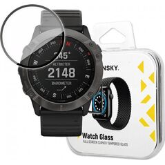 Wozinsky Wozinsky Watch Glass hybrydowe szkło do Garmin Fenix 6X przezroczysty