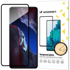 Wozinsky Szkło hartowane Xiaomi Poco F5 Pro 9H z ramką Wozinsky Full Glue Tempered Glass - czarne