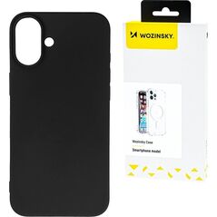 Silikonowe etui Wozinsky Silicone Case na Samsung Galaxy S25 - czarne