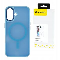 Etui Wozinsky Fashion Case MagSafe na Samsung Galaxy S25+ - niebieskie