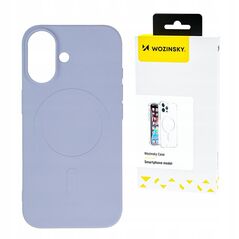 Etui Liquid Silicone Case MagSafe na Samsung Galaxy S25 - fioletowe