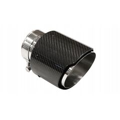 Τελική απόληξη εξάτμισης 127mm είσοδος 76mm Carbon Gloss
