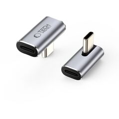 TECH-PROTECT ULTRABOOST AA03 ANGLE ADAPTER TYPE-C GREY