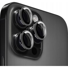 Προστατευτικά φακών Mobile Origin Easy, μαύρο - iPhone 16 Pro / 16 Pro Max