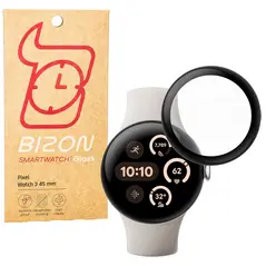 Szkło hybrydowe Bizon Glass Watch Edge Hybrid do Google Pixel 3 45 mm czarne