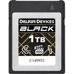 Delkin CFexpress 4.0 BLACK | Type B | R3630/W3130 (VPG400) 1TB