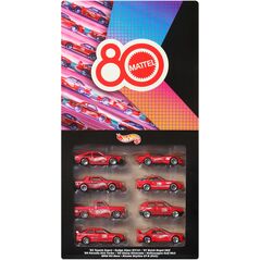 HOT WHEELS aštuonių automodeliukų rinkinys Mattel 80 (JGK09)