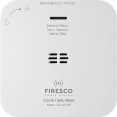 Czujnik czadu Firesco FCO-850 WF bateryjny Wifi Tuya