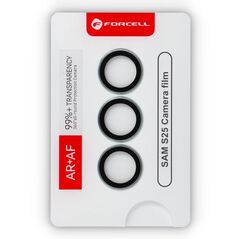 Szkło hartowane Forcell Premium do aparatu - do Samsung Galaxy S25 Miętowy