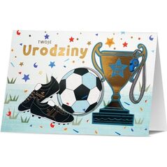 Pan Dragon KARNET B6 HM-200 URODZINY PILKA