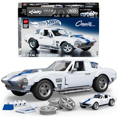 MATTEL BRICK SHOP HOT WHEELS konstruktorius - Corvette Grand Sport (JGR31)