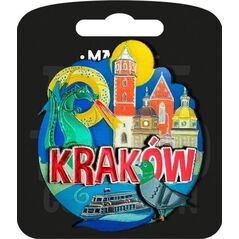 Pan Dragon Magnes I love Poland Kraków ILP-MAG-C-KRA-19