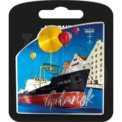 Pan Dragon Magnes I love Poland Gdańsk ILP-MAG-A-GD-32