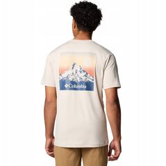Columbia Kwick Hike Back Graphic SS Tee 2071754280 Μπεζ XL