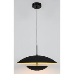 ΦΩΤΙΣΤΙΚΟ ΟΡΟΦΗΣ AURAS 2XE14 D40CM ΜΑΥΡΟ