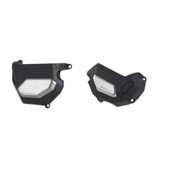 Zestaw osłony sprzęgła i alternatora, kolor: czarny pasuje do: YAMAHA MT-09 850 2014-2020