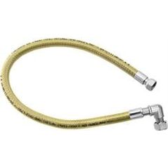 Ferro Wąż do gazu nakrętno-nakrętny 1/2" 2,00m PVC z kolanem (WGK2000)