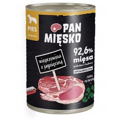 Karma mokra dla psa Wieprzowina z jagnięciną (dorosły) 400g