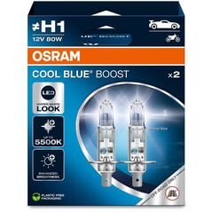Żarówka halogenowa osram h1 12v 80w p1 4,5s cool blue boost 5500k / 2 szt.