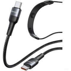Cable USAMS SJ759 U89 100W Fast Charging with massager black