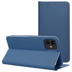 Kabura LUNA Book Carbon do IPHONE 17 Pro Max niebieski
