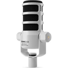 RODE PodMic USB White - Mikrofon Dynamiczny Podcast