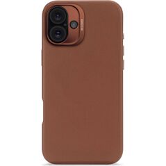 Δερμάτινη Θήκη Πλάτης Decoded iPhone 16 Plus Tan