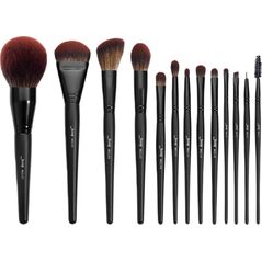 Jessup Makeup Lover Makeup Brush Collection zestaw pędzli do makijażu Phantom Black 13szt.