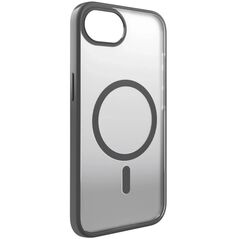 ETUI SILIKONOWE PURO GRADIENT MAGSAFE DO IPHONE 16E - CZARNE