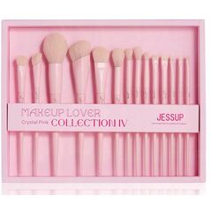 JESSUP_SET Make Up Lover Collection IV pędzle do makijażu twarzy T495 14szt.