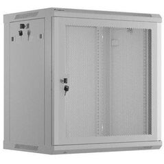 Lanberg szafa rack wisząca 19" 12U 600X450 szara drzwi perforowane