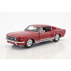 Model kompozytowy Ford Mustang GT 1967 1/24 czerwony
