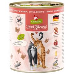 GranataPet DeliCatessen indyk i krewetki karma mokra dla kota 800g