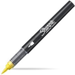 Sharpie Kreativmarker Pinselspitze Acryl gelb