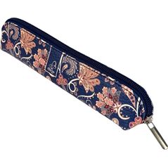 Piórnik Bee-bee Piórnik mini Paisley Kwiaty blue