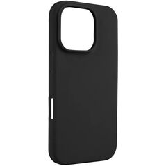 Pomologic CoverCase - προστατευτική θήκη σιλικόνης για iPhone 16 Pro συμβατή με MagSafe (μαύρο)