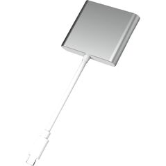PLATINET MEDIA HUB USB-C 3.2 GEN1 5GB/S 3IN1 HDMI 4K USB-A 3.2 USB-C PD 100W ALUMINUM [46241]