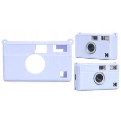 Futerał Etui Pokrowiec Case Silikon Kodak Ektar / H35 / H35n / Ultra F9 / Fioletowy