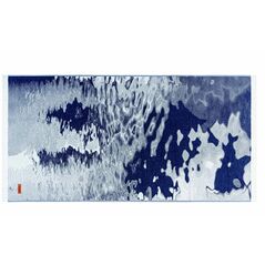 Πετσέτα παραλίας BRICINI GRENADA, 90 x 180 cm, μπλε, 100% βαμβάκι