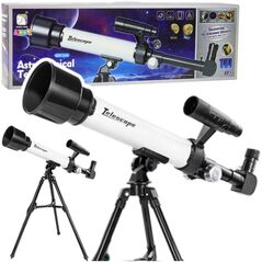 Teleskop Astronomiczny Luneta Dla Dzieci Uchwyt Na Telefon Okulary 30x 60x EDUKAMP