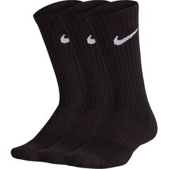 Nike JR Cushioned 3Pak skarpety wysokie 010 : Rozmiar - 34 - 38 (SX6842-010)