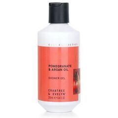 I love Crabtree & Evelyn, Pomegranate & Argan, Nourishing, Shower Gel, For All Skin Types, 250 ml Unisex