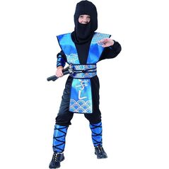 GoDan Kostium Ninja niebieski uniwersalny