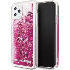 Karl Lagerfeld Karl Lagerfeld KLHCN65ROPI iPhone 11 Pro Max różowo-złoty/rosegold hard case Glitter