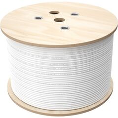 Πολύ-καλώδιο Q-LANTEC Πολυμέσα 2 x U/UTP κατ.6 + 2 x RG6 1.13 + 2 x FO G657A1, LSOH Dca, γκρι 500μ