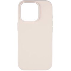 Pomologic CoverCase - προστατευτική θήκη σιλικόνης για iPhone 16 Pro συμβατή με MagSafe (ivory)
