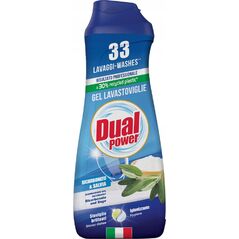 Dual Power Żel do zmywarki All in One Soda i Szałwia 660 ml